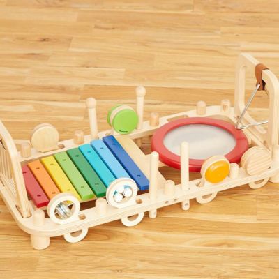 【名入れ無料】メロディーベンチ＆ウォールトイ＜1歳 2歳 ＞ Im TOY(アイムトイ）