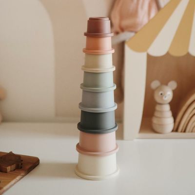 スタッキングカップ＜ 6ヶ月 1歳 2歳 3歳 ＞mushie（ムシエ）