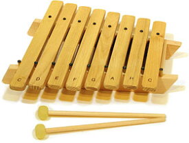 アウリス 木琴 シロフォン（ダイヤトニック 8音 木製 木のおもちゃ 音の出るおもちゃ） 児童館