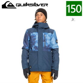 【即納】 ○ QUIKSILVER MISSION PRINTED BLOCK YOUTH JKT BSN2 150サイズ クイックシルバー EQBTJ03155 ジャケット JACKET 子供用 スノーボード スキー 22-23 日本正規品