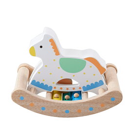 エド・インター 森のあそび道具 カランコロン木馬 木製おもちゃ:木のおもちゃ クリスマス プレゼント ギフト 赤ちゃん ベビー グッズ