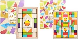 903toys カラフル つみき 積み木 おもちゃ モンテッソーリ 教育 知育玩具 (30ピース)