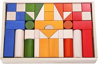 ボーネルンドオリジナル (BorneLund Original) オリジナル積み木 カラー 【積み木のほん付】 1歳頃 BZID001