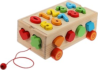 Totority 1 セット マッチング インテリジェンス 子供のおもちゃ ペグパズル 脳のおもちゃ 幼児用の積み木 発達玩具 積み木マッチング ウッドマッチングおもちゃ 木製