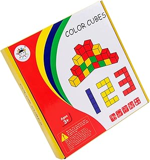 JOINPAYA 1 セット 数学のおもちゃ toys to-y トイ エニグマ puzzle 建築用ブロック 積み木を積む 木製スタッキングブロック 早期 木製の積み木