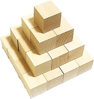 木製 ブロック 30個セット 知育 玩具 積み木 図形 算数 立方体 おもちゃ (01 原木 3㎝×3㎝)