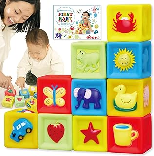 積み木 知育玩具 0歳 1歳 おもちゃ 赤ちゃん 男の子 女の子 積木 子供 ソフトブロック つみき 柔らかい お片付けネット付 出産祝い