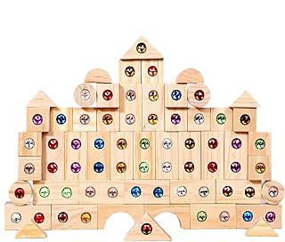 知育積み木 積み木タワー 幼児用積み木 レインボー積み木タワー 積み木ゲーム カラーブロックセット 子供向け積み木 3歳積み木 木製おもちゃセット 木製おもちゃ積み木 子供用積み木おもちゃ タワー積み木 組み立ておもちゃ 知育玩具 彩り積み木 積み木ブロックセット