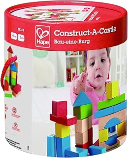 Hape(ハペ) 積み木(白木&カラー)50 E0409A