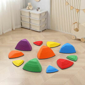 [PR] バランスストーン 11個セット 子供用 飛び石 おもちゃ おうち遊び 男の子 女の子 キッズ 子ども 幼児 バランス感覚 体幹トレーニング 耐荷重70kg 遊具 運動 知育 玩具 プレゼント バランス ブロック