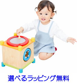 知育玩具 木のおもちゃ メロディーキューブ アイムトイ|誕生日 1歳 男 室内 遊び おもちゃ 3歳 誕生日プレゼント 男の子 女 2歳 女の子 プレゼント 赤ちゃん 1歳半 一歳 出産祝い 幼児 太鼓 子供 ベビー 孫 長く 使える 音の出るおもちゃ 3才　楽器玩具　楽器のおもちゃ