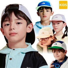 【正規品】 THE NORTH FACE キャップ KIDS MESH COLOR BLOCK CAP NE3CQ01 ☆ 帽子 子ども用 キッズ 男の子 女の子 メッシュ 通気性 野外活動 水遊び アクティビティ 買い物 お出かけ 韓国ファッション 韓国 ノースフェイス 【韓国発送/海外通販/関税込/送料無料】