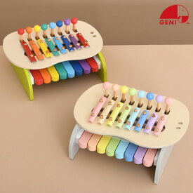 ＼ママ割登録でP2倍／ ＼ラッピング無料／ エド・インター 森のメロディメーカー　スウィートメロディーメーカー プレゼント おもちゃ 女の子 男の子 ピアノ 楽器 おもちゃ 鉄琴 音の出るおもちゃ 鍵盤 出産祝い 知育玩具 誕生日