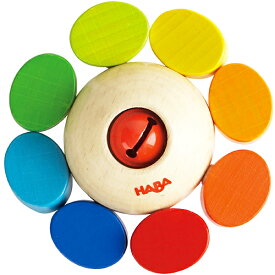 がらがら ラトル HABA ハバ カラーフラワー 女の子 誕生日 男 1歳 子供 女 男の子 木製 誕生日プレゼント 出産祝い 木のおもちゃ ベビー 赤ちゃん 0歳 ドイツ ガラガラ 音の出るおもちゃ 乳児 幼児 音 プレゼント ベビートイ 木製玩具 ベビー玩具 6ヶ月 クリスマスプレゼント