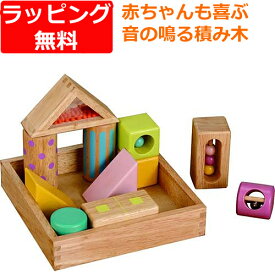 積み木 エド・インター 音いっぱいつみき 1歳 1歳半 2歳 3歳 出産祝い 積木 木のおもちゃ 誕生日プレゼント 子供 ベビー 男の子 女の子 オモチャ 木製 一歳 知育玩具 幼児 赤ちゃん 音の出るおもちゃ 日本製 ブロック クリスマスプレゼント
