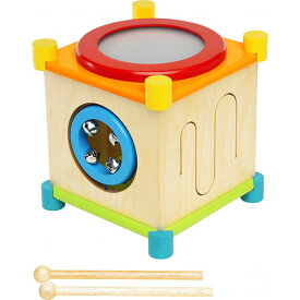 アイムトイ メロディキューブ 楽器玩具 音楽 木のおもちゃ 木製 子供 誕生日プレゼント 誕生日 男の子 男 女の子 女 1歳 2歳 3歳 出産祝い 幼児 赤ちゃん ベビー 知育玩具 プレゼント 音の出るおもちゃ 楽器 クリスマスプレゼント